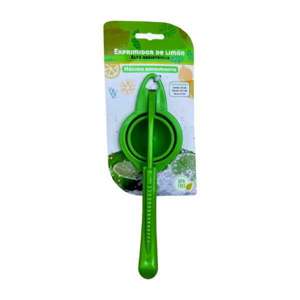 Exprimidor de limones con cartón dispensador